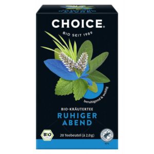 Choice - Ruhiger Abend Bio Tee  von Choice organics