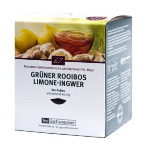 TeeGschwendner Grüner Rooibos Limone-Ingwer Bio  von TeeGschwendner