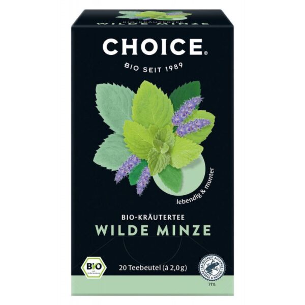 Choice - Wilde Minze Bio Tee  von Choice organics