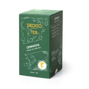 Sirocco Bio Tee Genmaicha Grüntee mit geröstetem Reis  von Sirocco