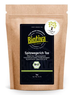 Biotiva Spitzwegerich Tee Bio  von Biotiva