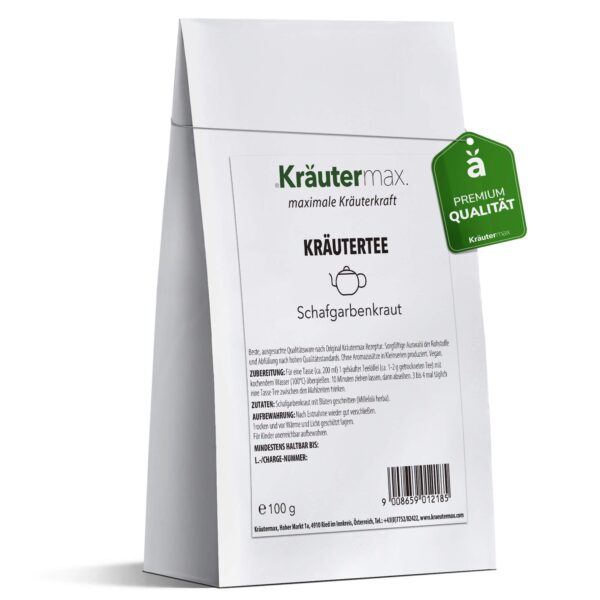 Kräutermax Schafgarbenkraut Tee  von Kräutermax – Naturheilmittel seit 1890