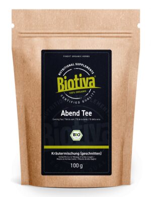 Biotiva Abend Tee Kräutermischung Bio  von Biotiva