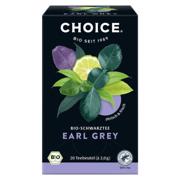 Choice - Earl Grey Bio Tee  von Choice organics