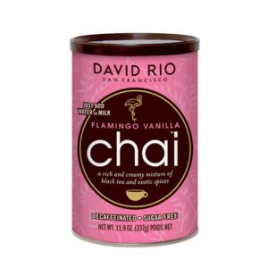 David Rio Chai Flamingo Vanilla entkoffeiniert und zuckerfrei  von David Rio