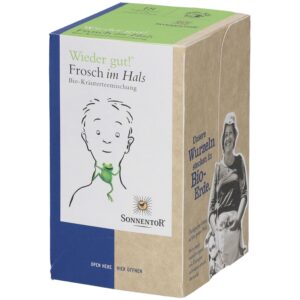 SonnentoR® Wieder gut!® Frosch im Hals®  von SONNENTOR