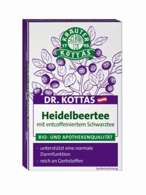 DR. Kottas Heidelbeertee Bio  von DR. KOTTAS