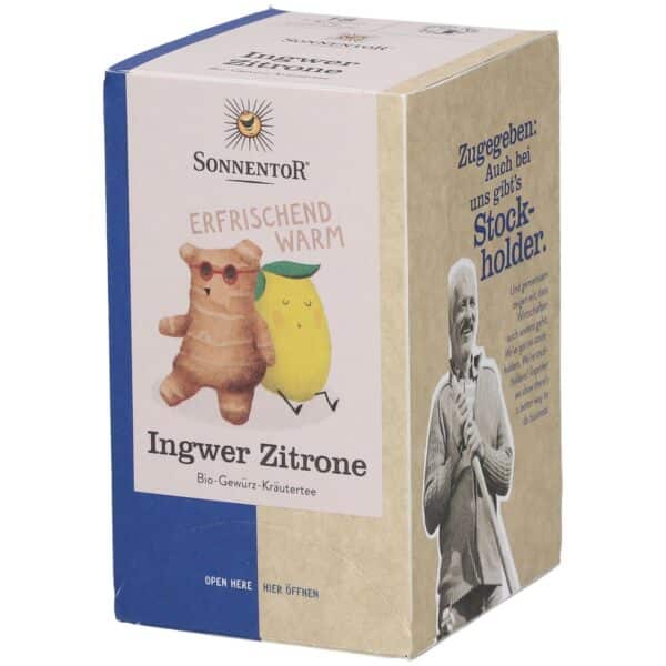 SonnentoR® Ingwer Zitrone Tee  von SONNENTOR