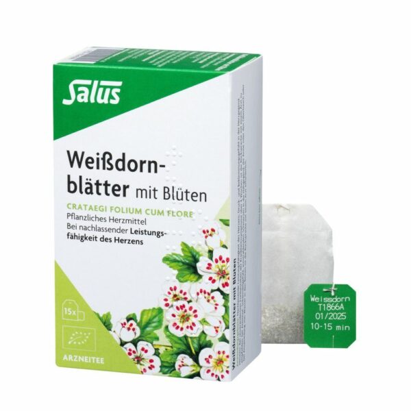 Salus® Weißdornblätter mit Blüten  von Salus