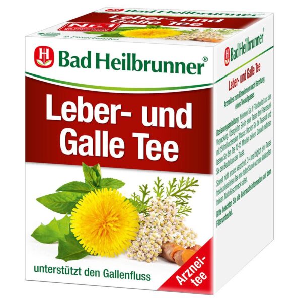 Bad Heilbrunner® Leber- und Galle Tee  von Bad Heilbrunner