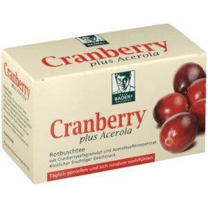 BADERs Cranberry Acerola Filterbeutel  von BADERs