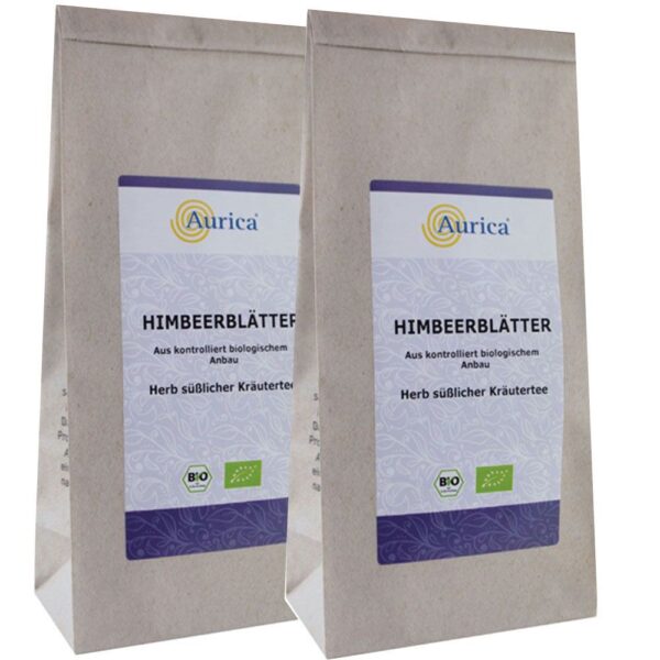 Himbeerblätter Tee Bio Doppelpack  von Aurica