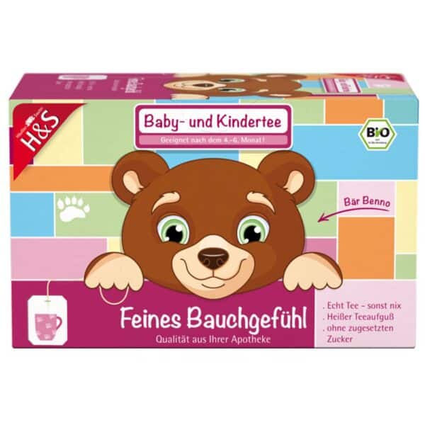 H&S Baby- und Kindertee Feines Bauchgefühl  von H&S