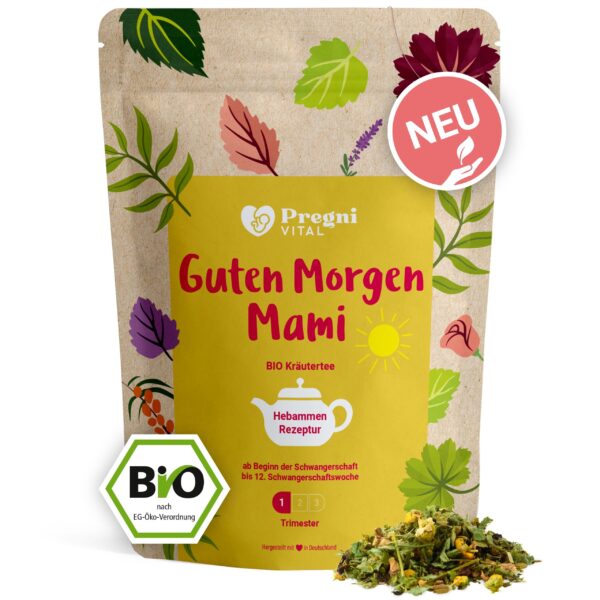 Guten Morgen Mami BIO Schwangerschaftstee für das 1. Trimester - von PregniVital®  von PregniVital