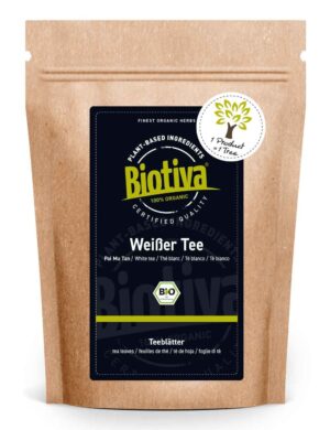 Biotiva Weißer Tee Pai Mu Tan Bio  von Biotiva