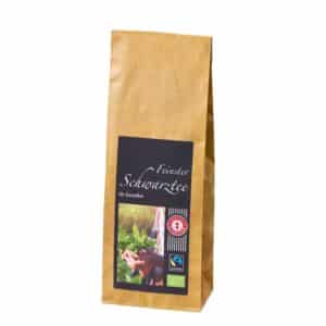 Schrader Schwarzer Tee Darjeeling Second Flush Bannockburn Bio Fairtrade  von Schrader